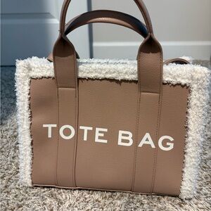 Sherpa Tan Tote Bag